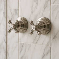 PB klassinen hanasarja sisäänrakennettavalla suihkusetillä ja tähtinuppeilla, kromi 1208855332